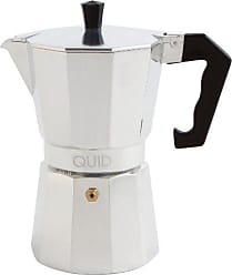 Stainless Steel Grey Bialetti Espresso Coffee Maker with Two Mugs Nose 2 9/ x 15/ x 16/ cm