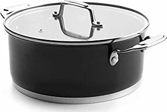 White Lacor Stockpot with Glass Lid 16 cm Stainless Steel