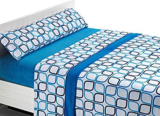 Disponible en Varias tamaños y Colores SABANALIA Azul Juego de sábanas Estampadas Dance - Cama 90 