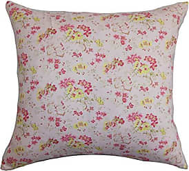 The Pillow Collection Fflur Floral Bedding Sham Aqua Green King//20 x 36