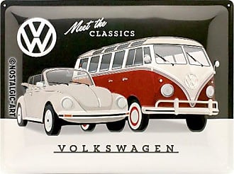 Metallo Nostalgic-Art Mercedes-Benz-Service Vintage-Schild Wand-Dekoration Targhe Multicolore 40 x 0 x 30