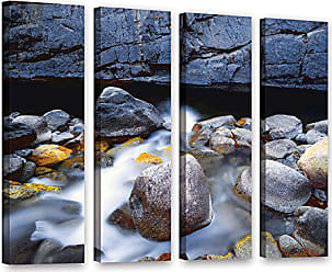 ArtWall Dean Uhlinger 4 Piece La Jolla Twilight Gallery-Wrapped Canvas Set 36 by 48