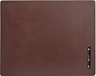 Dacasso Faux Leather Table Mat 17 x 14-inch Sandy Tan 