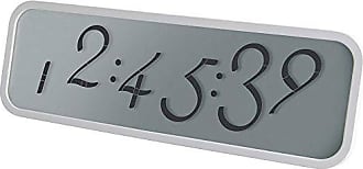 Horloge LCD Horloge Script Large Gomme ABS Murale ou /à Poser Lexon