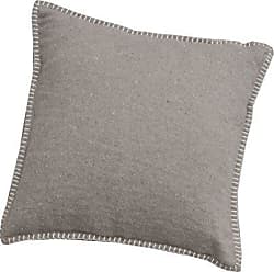 David Fussenegger Sylt 87685455 Cushion Cover 50 x 50 cm Plain with Embroidery Stitch 