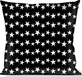 Buckle Down Merica Stripes//Stars Red//White//Blue Throw Pillow Multicolor