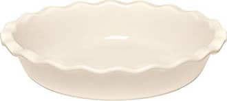 Ceramic 24 cm Emile Henry EH796024 High Ceramic Pastry Pie Dish Charcoal