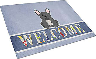 Multicolor Carolines Treasures BB2768LCB Dog House Collection French Bulldog Black Glass Cutting Board Large