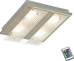 3.3W Briloner Leuchten Wandleuchte mit Farbwechsel Wohnzimmerlampe dimmbar Spot dreh- und schwenkbar LED Wandlampe Fernbedienung
