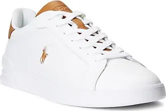 Polo Ralph Lauren Men Trainer Sneakers shops Polo Court Size US 11.5D White Navy Pink