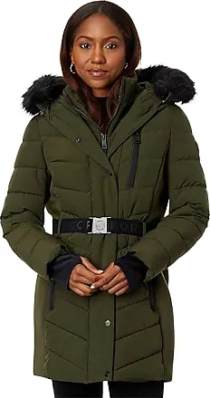 Michael kors green puffer coat hotsell