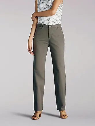 Women's fashion lee comfort fit twill pants