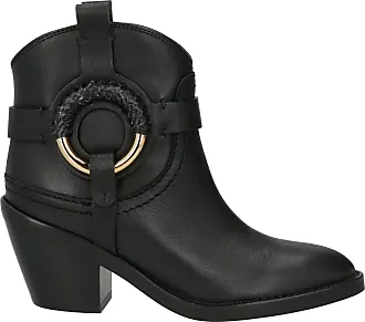 See by 2024 Chloé Schlüpf-Stiefeletten schwarz Steppmuster Casual-Look