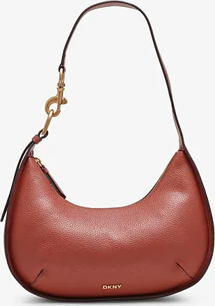 Medium DKNY Red Leather Satchel Bag shops