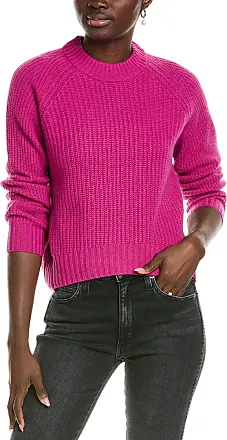 27 Miles high quality Sweater Womens Small Malibu Red Mock Neck Long Sleeve Cropped Knit