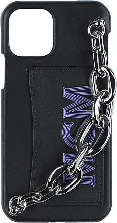 Shops MCM IPHONE 11 Pro Leather phone case with lanyard