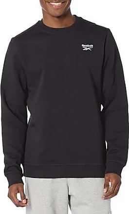 Reebok Identity Small Logo French Terry Crew Sweatshirt (Plus Size) in  Medium Grey Heather