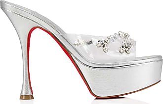 shoes, high heels, stilettos, louboutin, louis vuitton, zebra, sexy, white,  silver, glitter, heels - Wheretoget