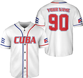 Podagree Personalized Cuba Baseball Jersey Shirt, Cuba