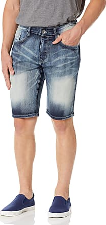 NAGEYI Marshmello Face Fashion Denim Outfitters Mens Slim Fit Denim Shorts