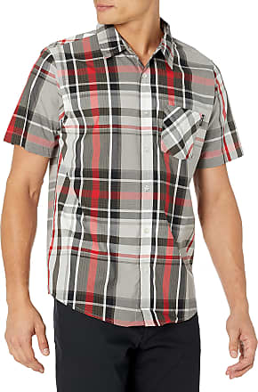 S LRG Mens Lifted Research Group Flannel Shirt 