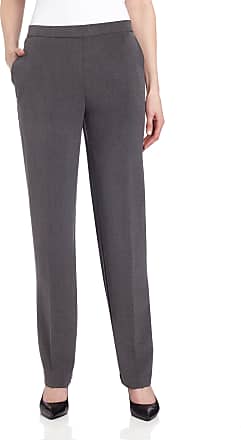 20W Heather Taupe Briggs New York Womens Plus-Size All Around Comfort Pant 