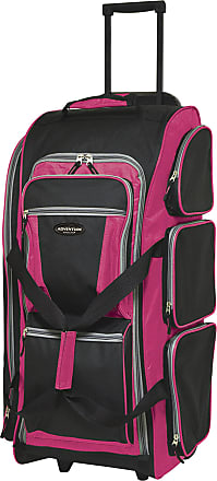 Travelers Club 20 Skyline rolling hard case carry-on luggage - Pink 