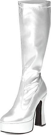 silver platform boots fancy dress