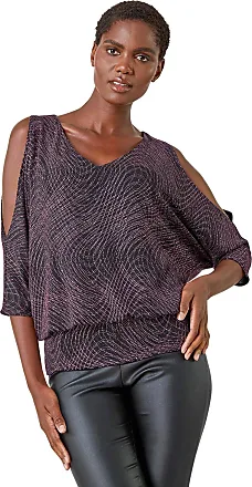 Roman Originals Animal Print Strap Detail Cami Top for Women UK - Ladies  Everyday Holiday Spring Summer V Neckline Comfy Soft Evening Vacation Work  Party - Black - Size 8 : : Fashion