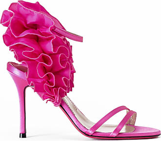 Femme Chaussures Chaussures à talons Sandales à talons Sandales Cuir Luciano Padovan en coloris Rose 