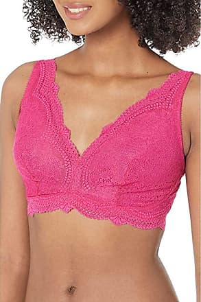 ASOS DESIGN bralette with mirror embellishment in pink