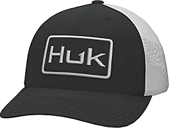 HUK Men's Trucker Anti-Glare Fishing Snapback Hat, Camo Bass-Black, 1 :  : Clothing, Shoes & Accessories