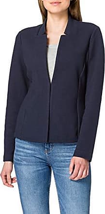 Gr M und XXL Tom Tailor Damen Jacke Bouclé Kurzblazer Streifen blau 25% Rabatt 