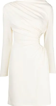 Acler Giles draped minidress - White