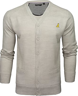 Brave Soul Mens Ghazali Light Knitted 6 Button Cardigan Top 