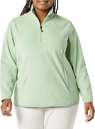 Essentials Womens Quarter-Zip Polar Fleece Jacket