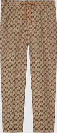 GG canvas track pants in beige - Gucci