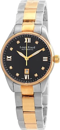 Louis Erard Heritage Automatic Diamond Black Dial Ladies Watch  20100AB32.BMA20