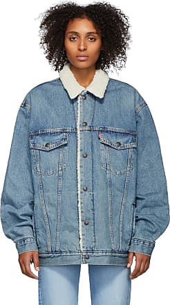 levi's denim jacket women's oversized