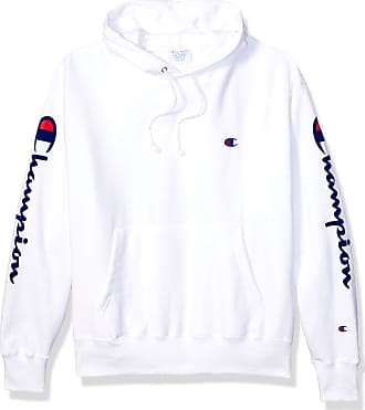 white champion hoodie medium