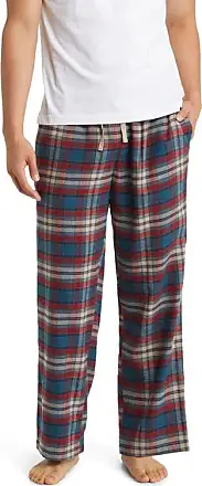 LAPASA Men's Pajama Pants 100% Cotton Flannel Plaid Lounge Soft Warm  Sleepwear Pants PJ Bottoms Drawstring and Pockets M39 Small (Flannel) Brown  & Heather Gray Plaid