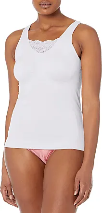 Ahh By Rhonda Shear Women's Seamless High Cut Brief, White, X