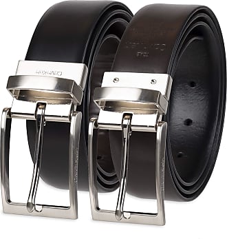 Marque  Calvin KleinCalvin Klein Beveled Rubber Plaque 35MM Belt W90 CK Black 