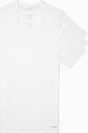 Calvin Klein: White V-Neck T-Shirts now at $32.97+ | Stylight