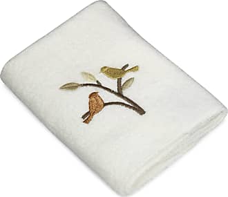 Avanti Linens Christmas Village Hand Towel White