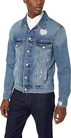 calvin klein jeans men's classic denim trucker jacket