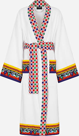 Gilet Stampato Kimono Lungo da Donna FIYOTE in Mussola Stile Bohémien 