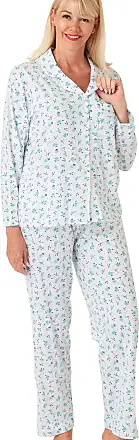 Marlon Tilly Brushed Cotton Pyjamas - Blue | Shaws