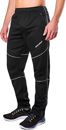  BALEAF Men's Fleece Lined Sweatpants Winter Athletic Workout  Cold Weather Thermal Warm Open Bottom Pants with Zipper Pockets Blue S :  Clothing, Shoes & Jewelry