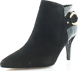 Vince Camuto Women's Stiletto Heel Leather Ambind Dress Ankle Booties-Size  7.5 M